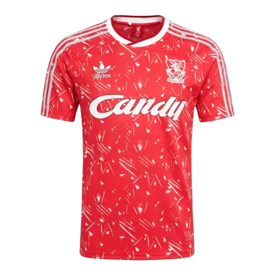 Retro 1989/91 Liverpool Home Soccer Jersey - Soccerdeal