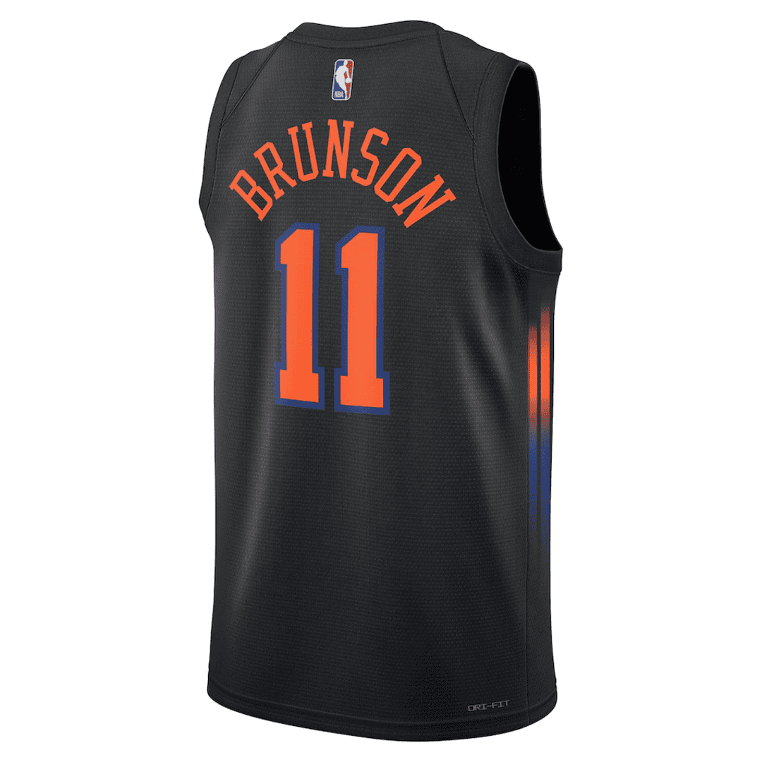 New York Knicks BRUNSON #11 Swingman NBA Jersey - Statement Edition - Soccerdeal