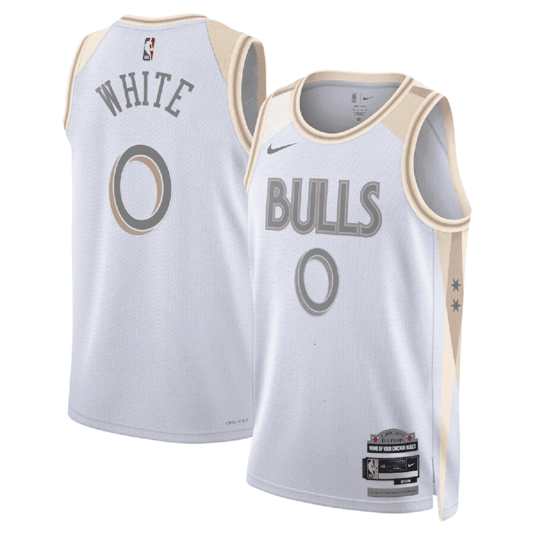 New York Knicks WHITE #0 Swingman NBA Jersey - City Edition - Soccerdeal