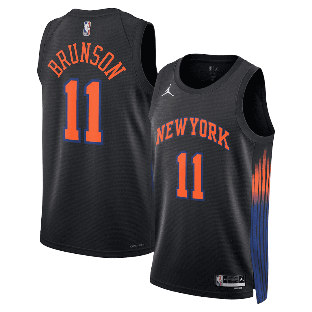 New York Knicks BRUNSON #11 Swingman NBA Jersey - Statement Edition - Soccerdeal