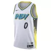 Indiana Pacers HALIBURTON #0 Swingman NBA Jersey - City Edition - Soccerdeal