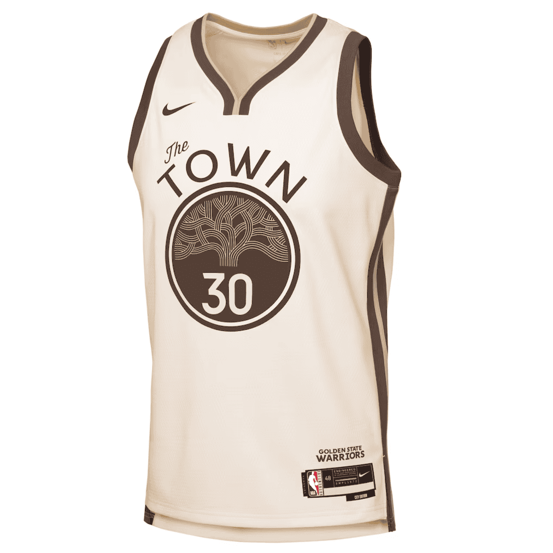 Golden State Warriors CURRY #30 Swingman NBA Jersey - City Edition - Soccerdeal