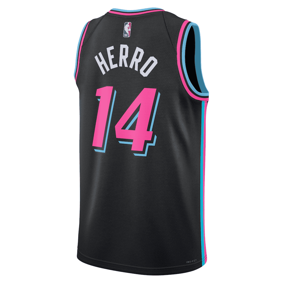 Miami Heat HERRO #14 Swingman NBA Jersey - City Edition - Soccerdeal