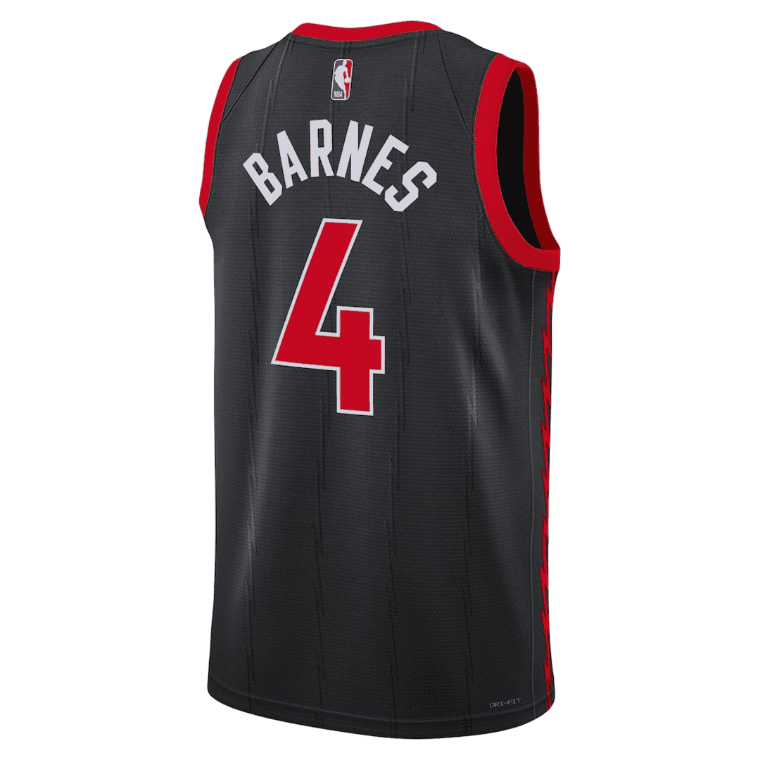 Toronto Raptors BARNES #4 Swingman NBA Jersey - Statement Edition - Soccerdeal