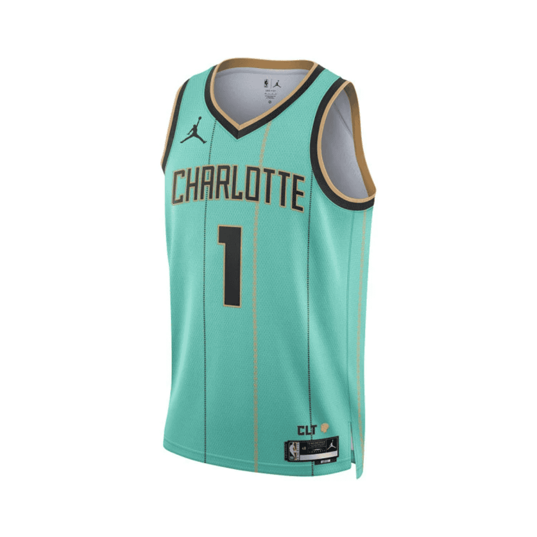 Charlotte Hornets BALL #1 Swingman NBA Jersey - City Edition - Soccerdeal