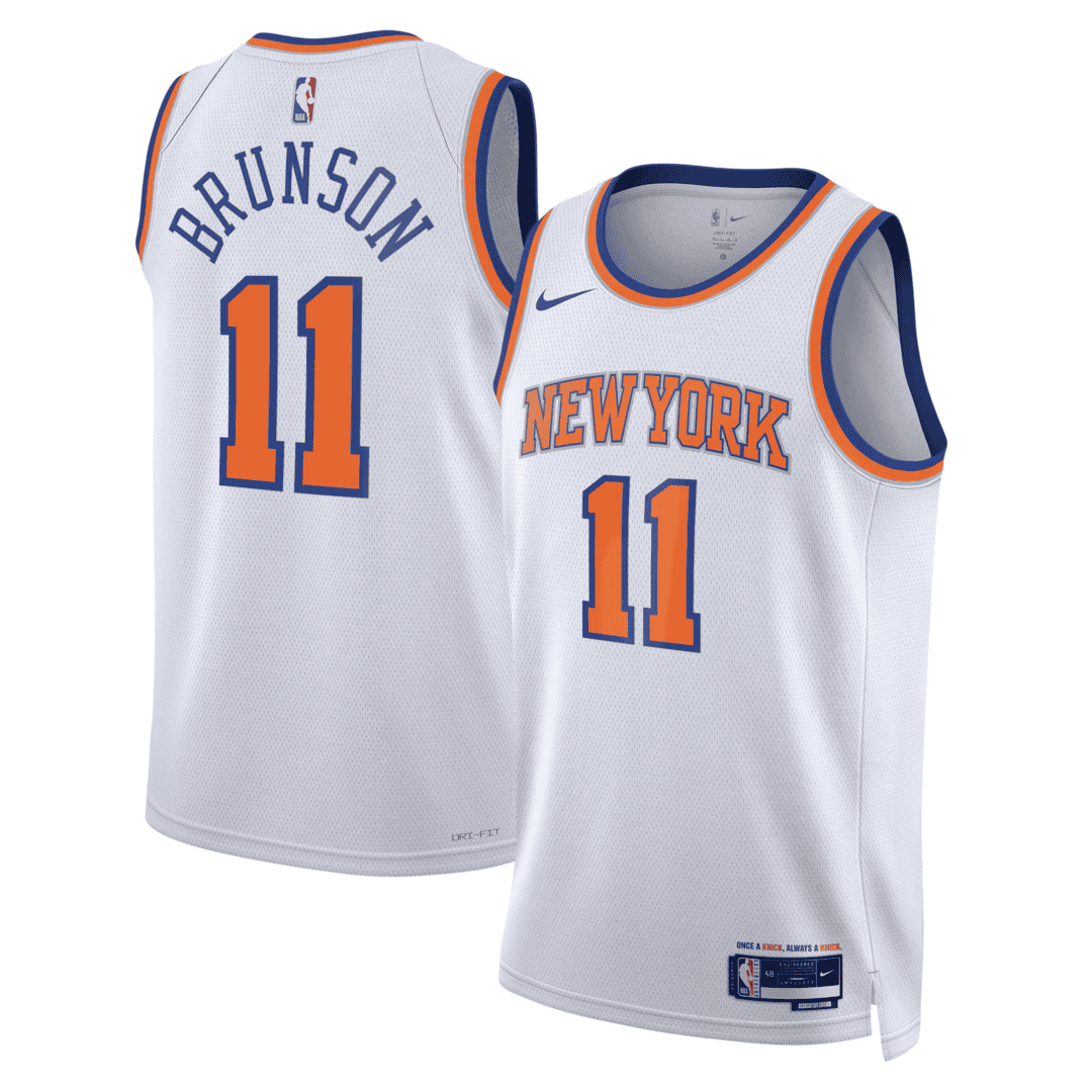New York Knicks BRUNSON #11 Swingman NBA Jersey - Association Edition - Soccerdeal