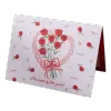 Custom Rose Heart Valentine's Day Card Red - Soccerdeal