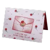 Custom Rose Envelope Valentine's Day Card Red - Soccerdeal