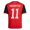 GREGORITSCH #11 Austria Home Soccer Jersey 2026 - Soccerdeal