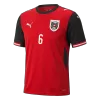 SEIWALD #6 Austria Home Soccer Jersey 2026 - Soccerdeal