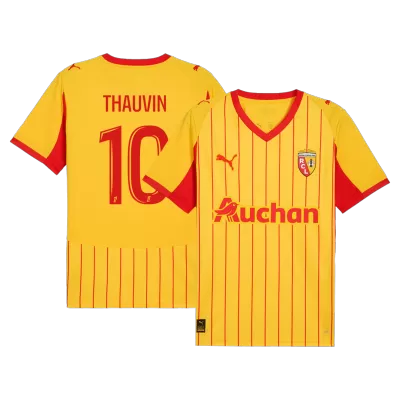 THAUVIN #10 RC Lens Home Soccer Jersey 2025/26 - Soccerdeal
