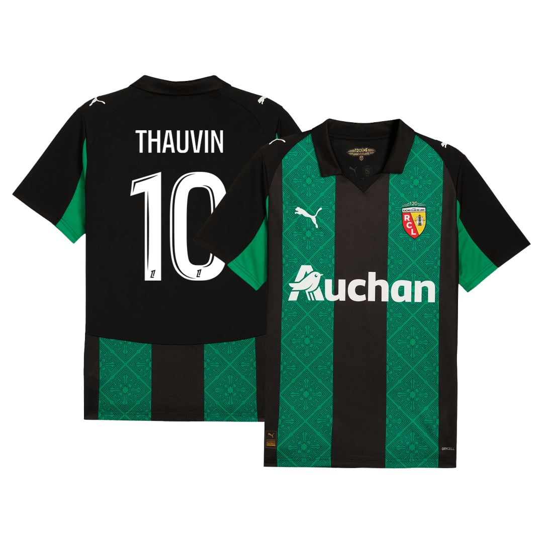 THAUVIN #10 RC Lens Away Soccer Jersey 2025/26 - Soccerdeal