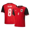 ALABA #8 Austria Home Soccer Jersey 2026 - Soccerdeal
