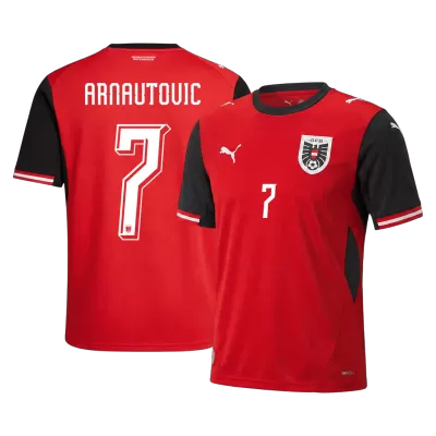ARNAUTOVIC #7 Austria Home Soccer Jersey 2026 - Soccerdeal