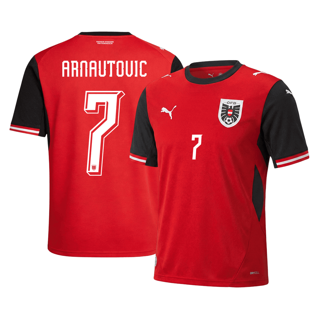 ARNAUTOVIC #7 Austria Home Soccer Jersey 2026 - Soccerdeal