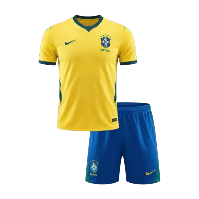 Brazil Home Soccer Jersey Kit(Jersey+Shorts) 2026 - Soccerdeal