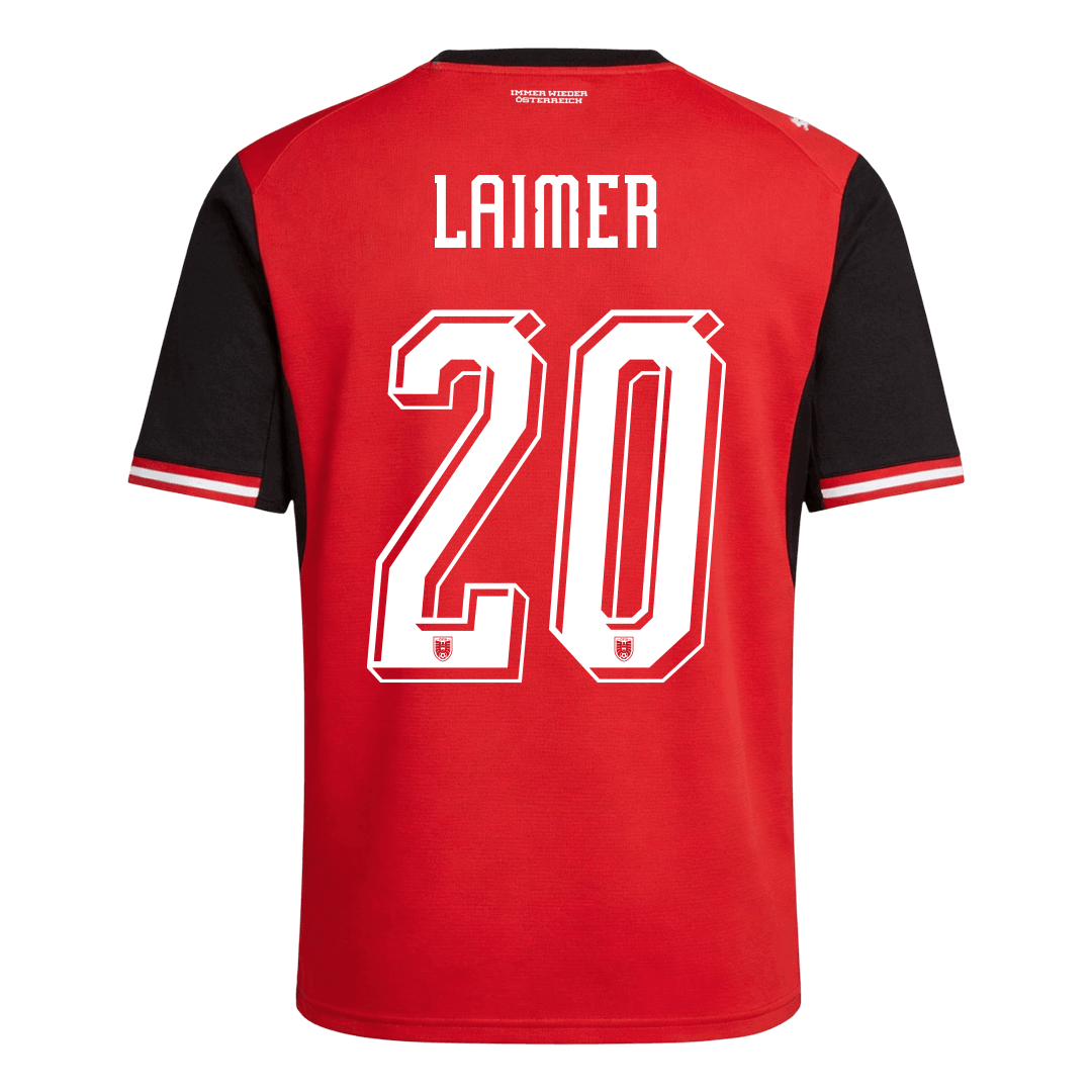 LAIMER #20 Austria Home Soccer Jersey 2026 - Soccerdeal