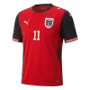 GREGORITSCH #11 Austria Home Soccer Jersey 2026 - Soccerdeal