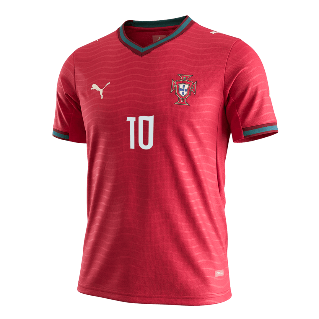 BERNARDO #10 Portugal Home Soccer Jersey 2026 - Soccerdeal