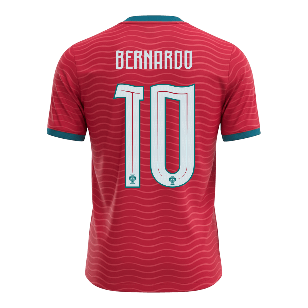 BERNARDO #10 Portugal Home Soccer Jersey 2026 - Soccerdeal