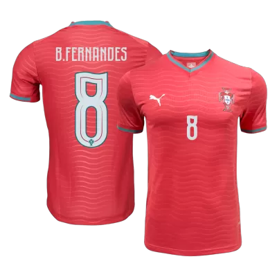 B.FERNANDES #8 Portugal Home Soccer Jersey 2026 Player Version - Soccerdeal