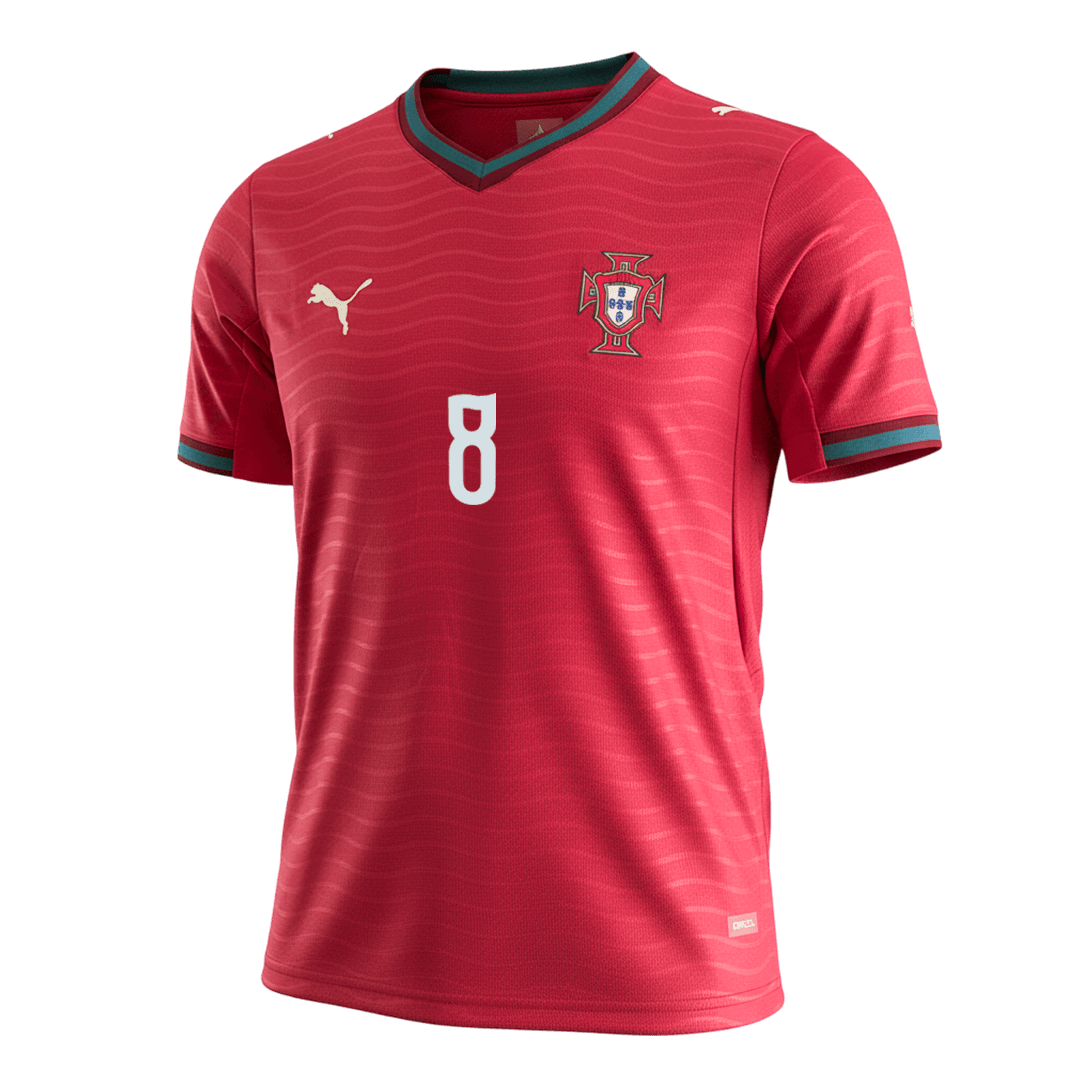 B.FERNANDES #8 Portugal Home Soccer Jersey 2026 - Soccerdeal