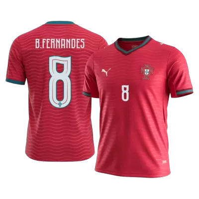 B.FERNANDES #8 Portugal Home Soccer Jersey 2026 - Soccerdeal