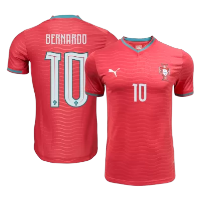 BERNARDO #10 Portugal Home Soccer Jersey 2026 Player Version - Soccerdeal