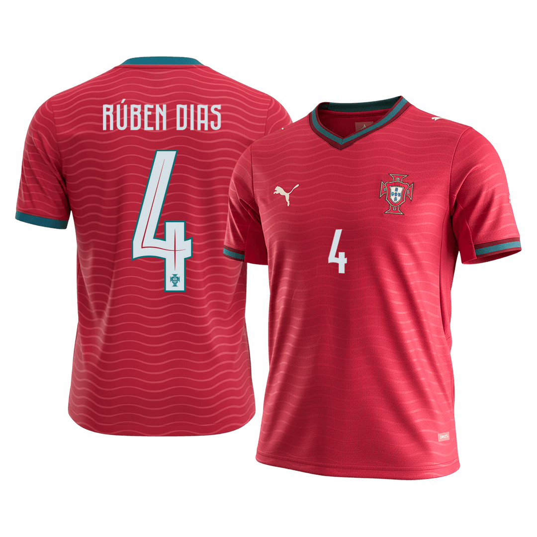 RÚBEN DIAS #4 Portugal Home Soccer Jersey 2026 - Soccerdeal