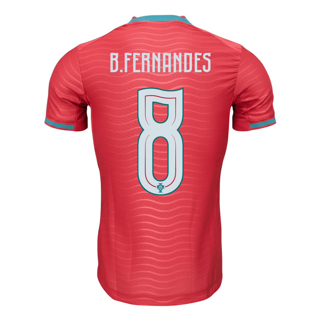 B.FERNANDES #8 Portugal Home Soccer Jersey 2026 Player Version - Soccerdeal
