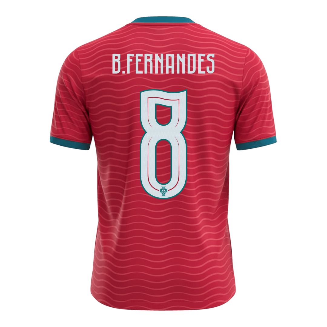 B.FERNANDES #8 Portugal Home Soccer Jersey 2026 - Soccerdeal
