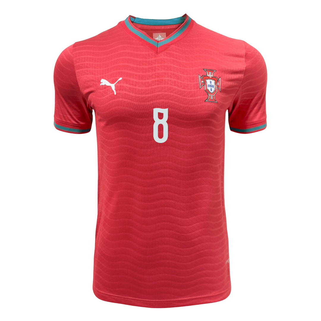 B.FERNANDES #8 Portugal Home Soccer Jersey 2026 Player Version - Soccerdeal