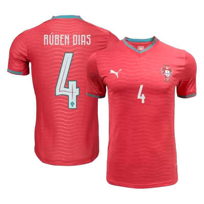 RÚBEN DIAS #4 Portugal Home Soccer Jersey 2026 Player Version - Soccerdeal