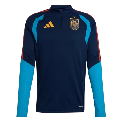Spain Zipper Sweatshirt Kit(Top+Pants) 2026 - Soccerdeal
