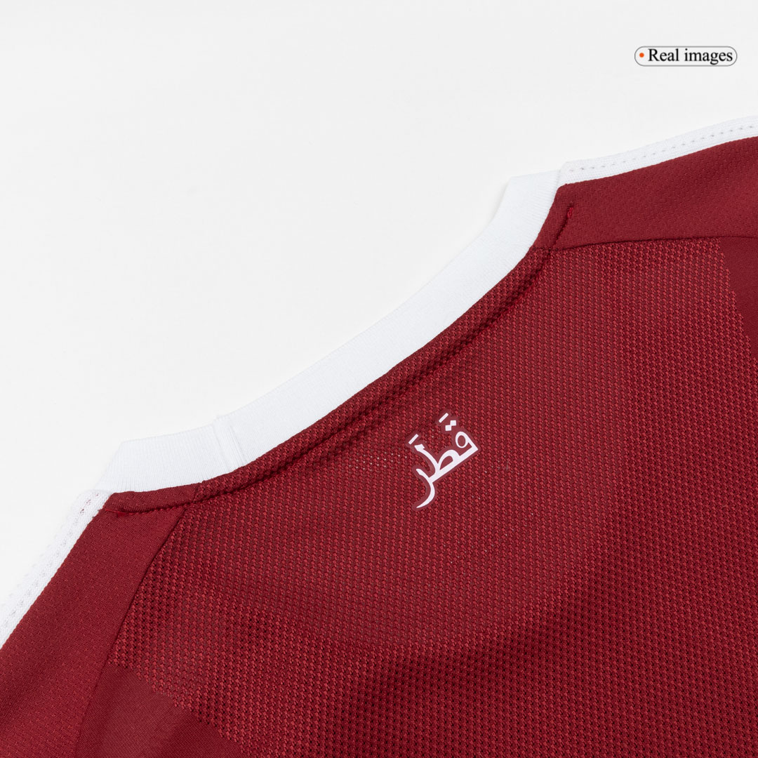 Qatar Home Soccer Jersey 2026 Player Version - Soccerdeal