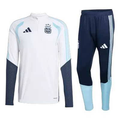 Kid's Argentina Zipper Sweatshirt Kit(Top+Pants) 2026 - Soccerdeal