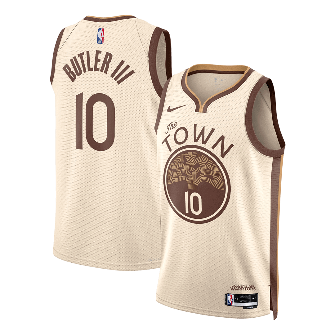Golden State Warriors BUTLER #10 Swingman NBA Jersey - City Edition - Soccerdeal