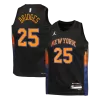 New York Knicks BRIDGES #25 Swingman NBA Jersey - Statement Edition - Soccerdeal