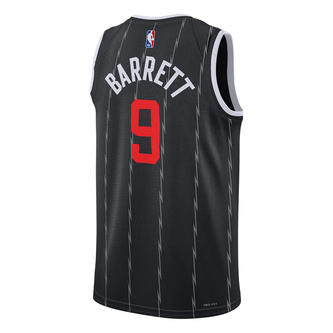 Toronto Raptors BARRETT #9 Swingman NBA Jersey - City Edition - Soccerdeal
