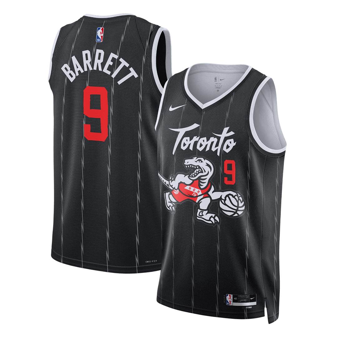 Toronto Raptors BARRETT #9 Swingman NBA Jersey - City Edition - Soccerdeal