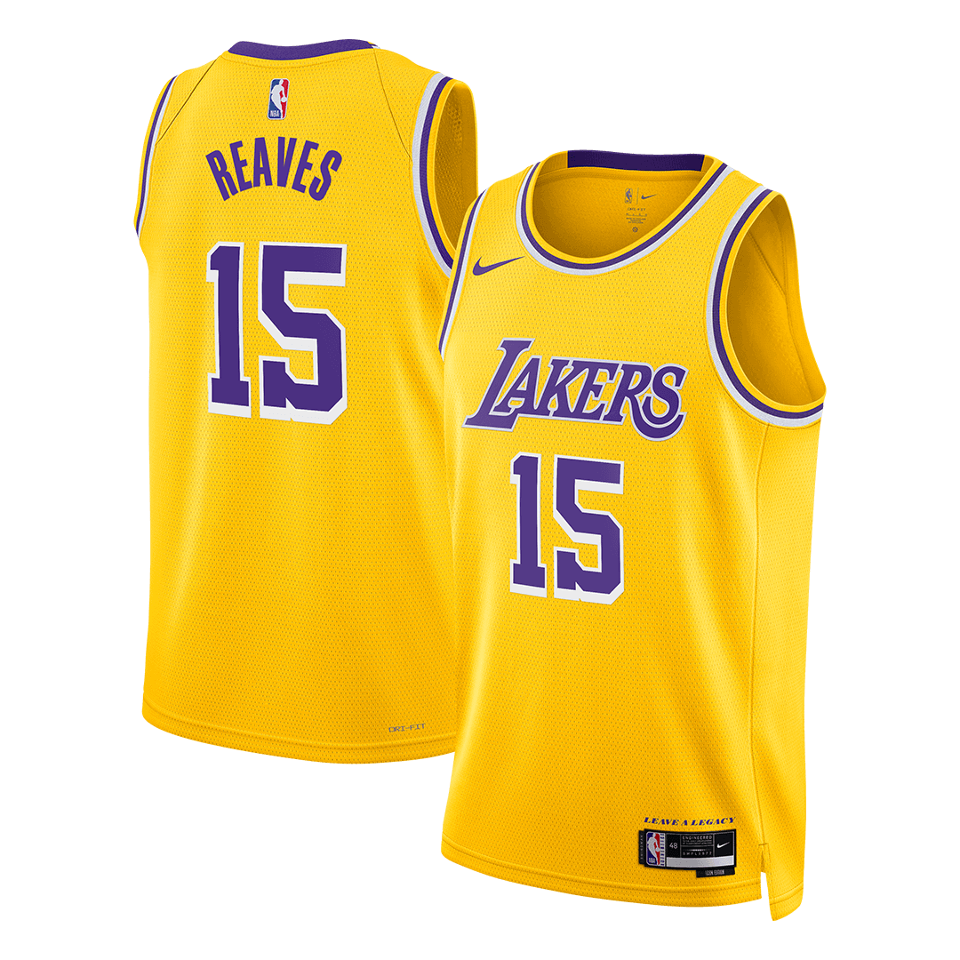 Los Angeles Lakers REAVES #15 2025/26 Swingman NBA Jersey - Icon Edition - Soccerdeal