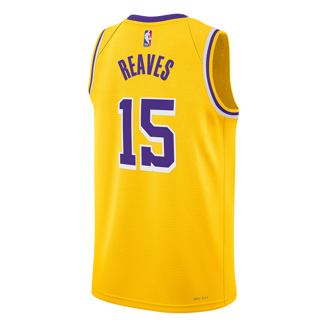 Los Angeles Lakers REAVES #15 2025/26 Swingman NBA Jersey - Icon Edition - Soccerdeal
