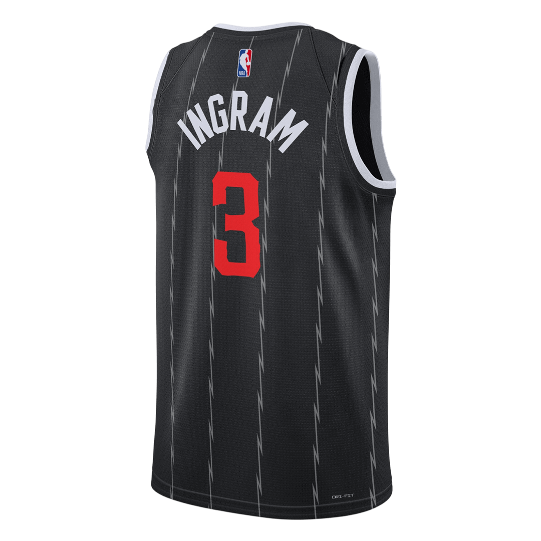Toronto Raptors INGRAM #3 Swingman NBA Jersey - City Edition - Soccerdeal