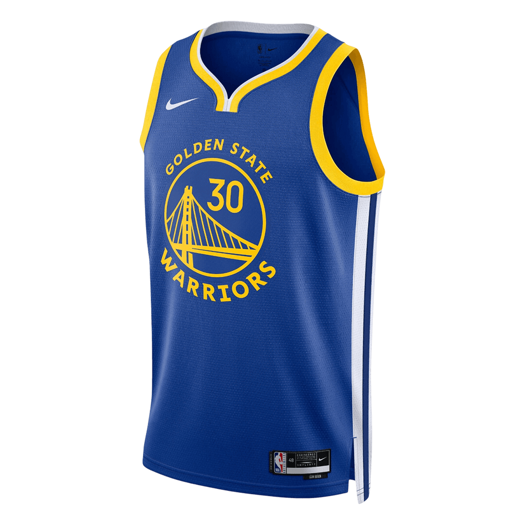 Golden State Warriors CURRY #30 Swingman NBA Jersey - Icon Edition - Soccerdeal