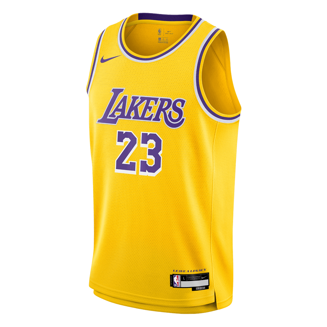 Los Angeles Lakers JAMES #23 2025/26 Swingman NBA Jersey - Icon Edition - Soccerdeal
