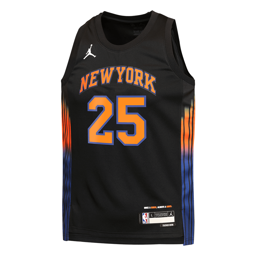 New York Knicks BRIDGES #25 Swingman NBA Jersey - Statement Edition - Soccerdeal