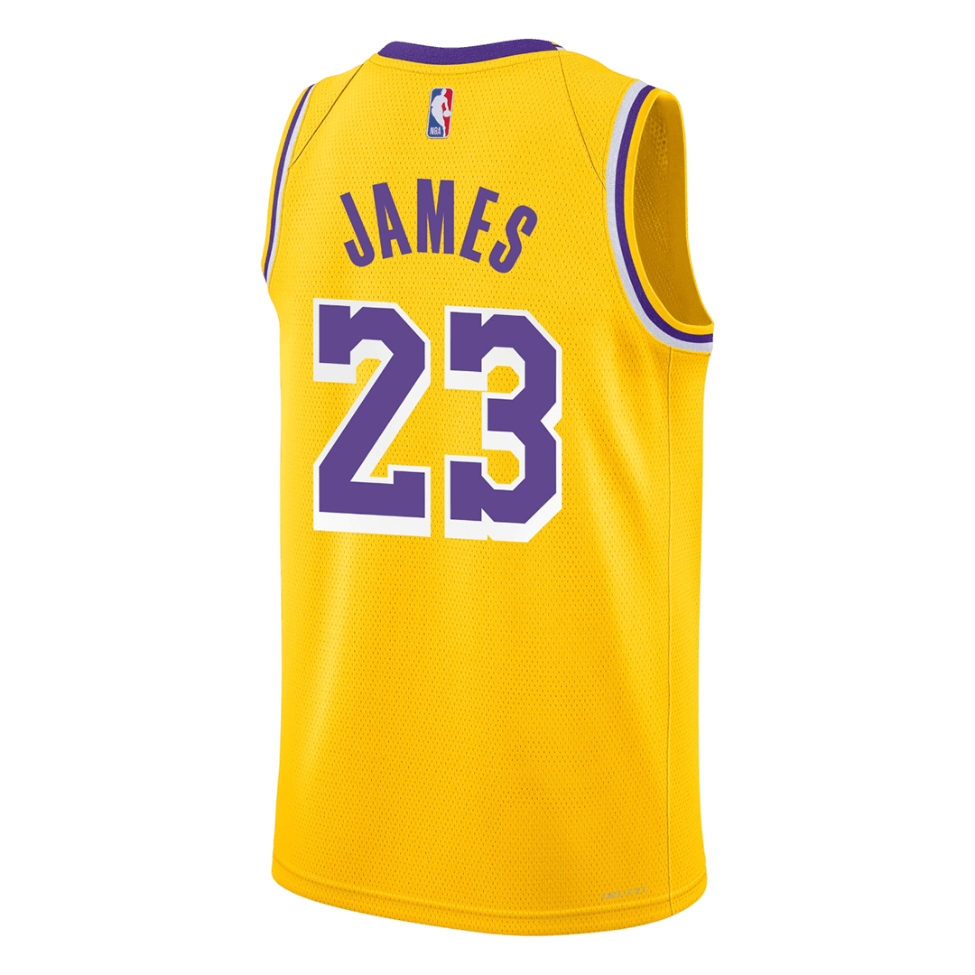 Los Angeles Lakers JAMES #23 2025/26 Swingman NBA Jersey - Icon Edition - Soccerdeal
