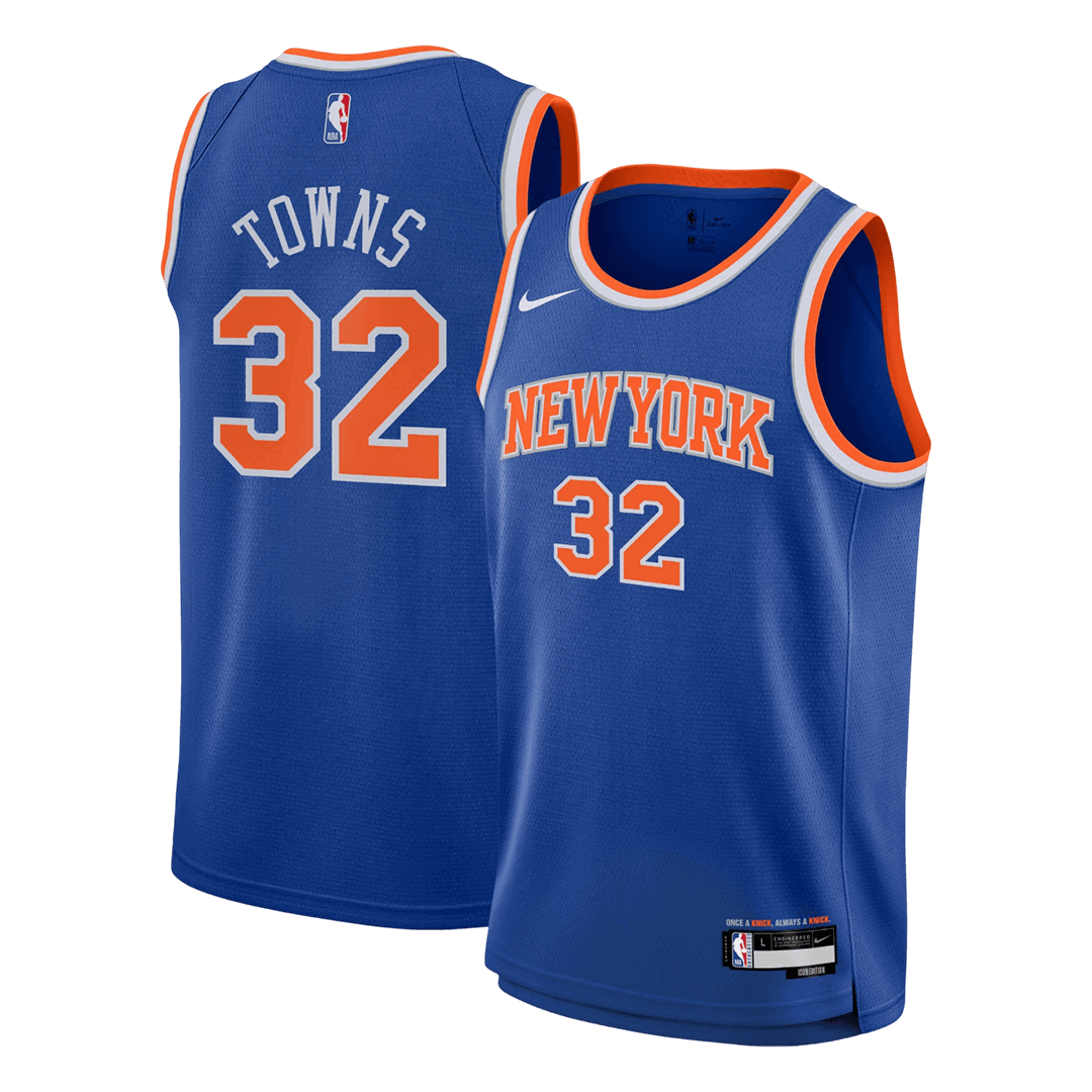 New York Knicks TOWNS #32 Swingman NBA Jersey - Icon Edition - Soccerdeal