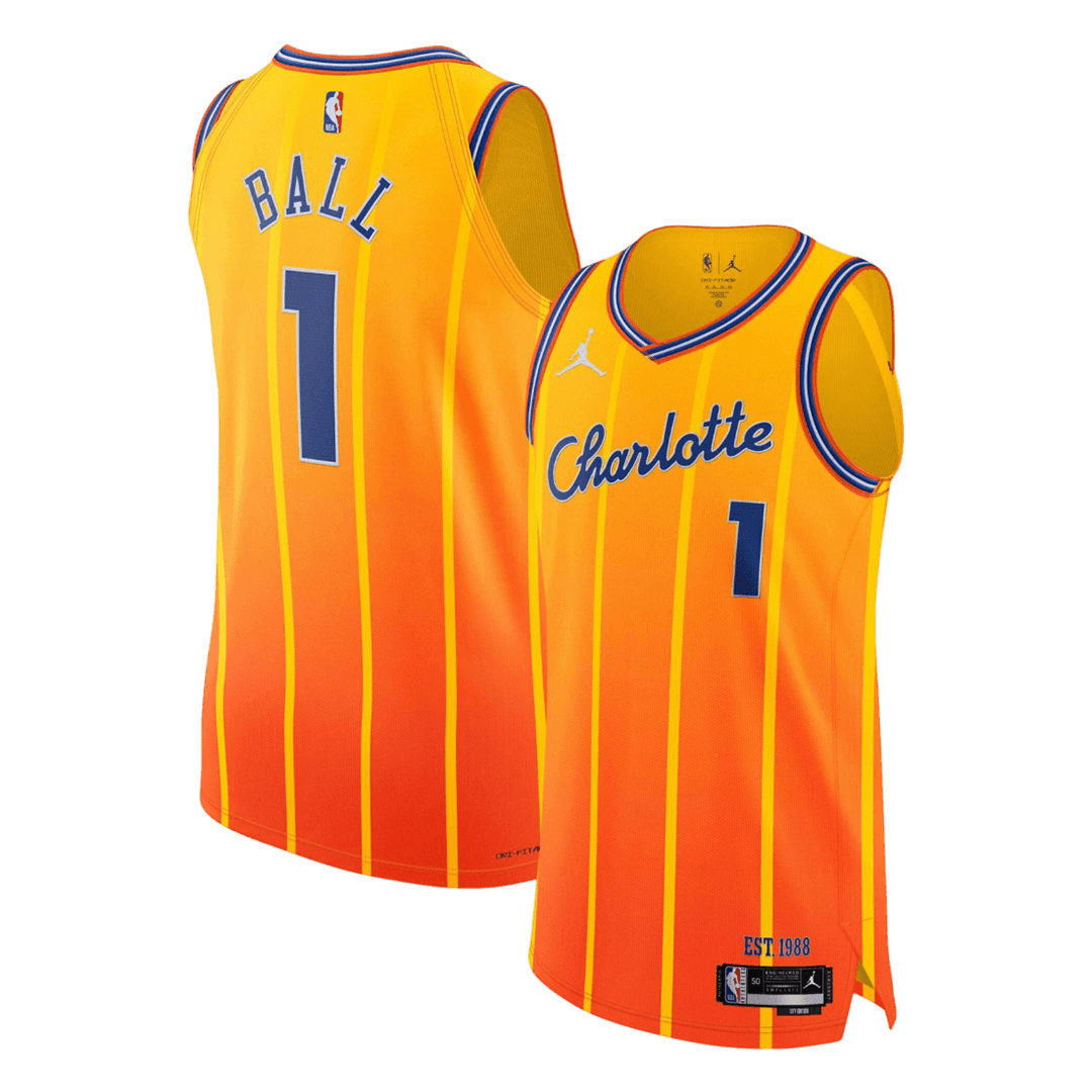 Charlotte Hornets BALL #1 2026 Swingman NBA Jersey - City Edition - Soccerdeal