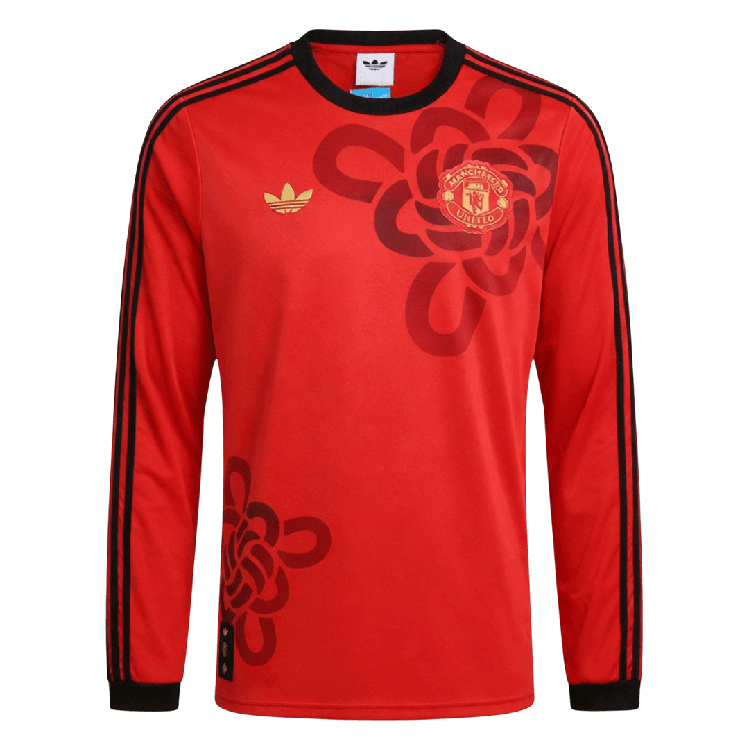 Manchester United Long Sleeve Soccer Jersey 2025/26 - Soccerdeal